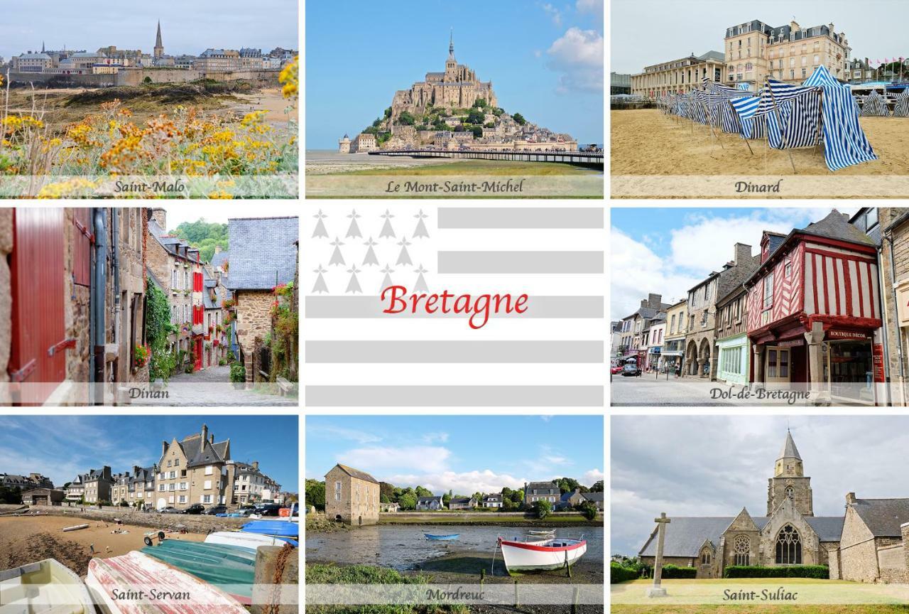 Le Jardin A Mordreuc Bed & Breakfast Pleudihen-sur-Rance Eksteriør bilde